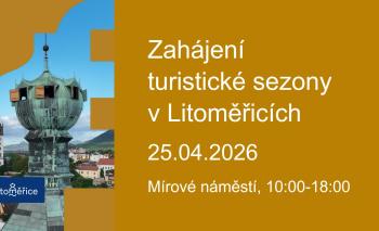 Turistická sezóna začíná. Slavnostní zahájení nabídne prohlídky, festival i ochutnávky
